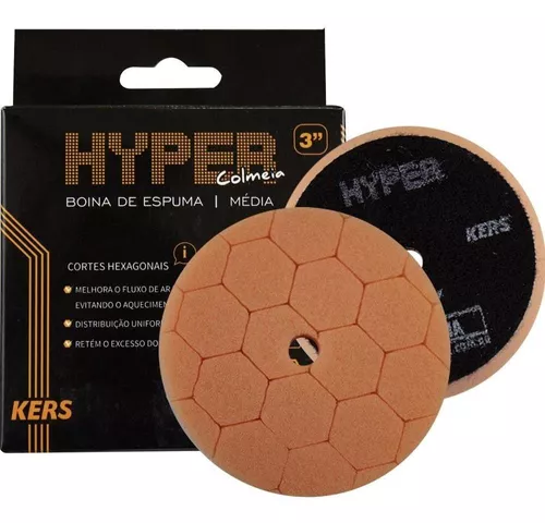 Boina De Espuma Hyper 3 Laranja Medio KERS