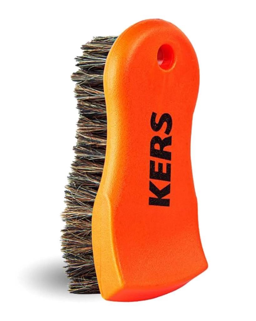 Escova P/Limpeza De Couro Com Cerdas Naturais KERS