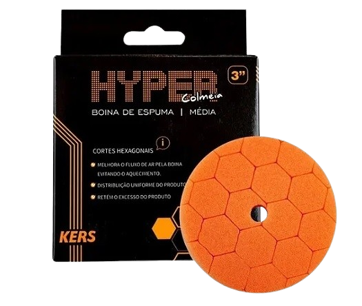 Boina De Espuma Hyper 6 Laranja Media KERS