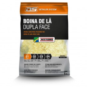 Boina Dupla Face Branca MAXI RUBBER