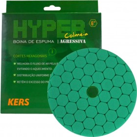 Boina De Espuma Hyper 6 Verde Agressiva KERS