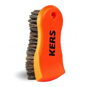 Escova P/Limpeza De Couro Com Cerdas Naturais KERS