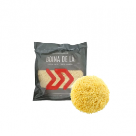 BOINA DUPLA FACE DE LA AUTOAMERICA AMARELA SUPER MACIA 8" - BOINA